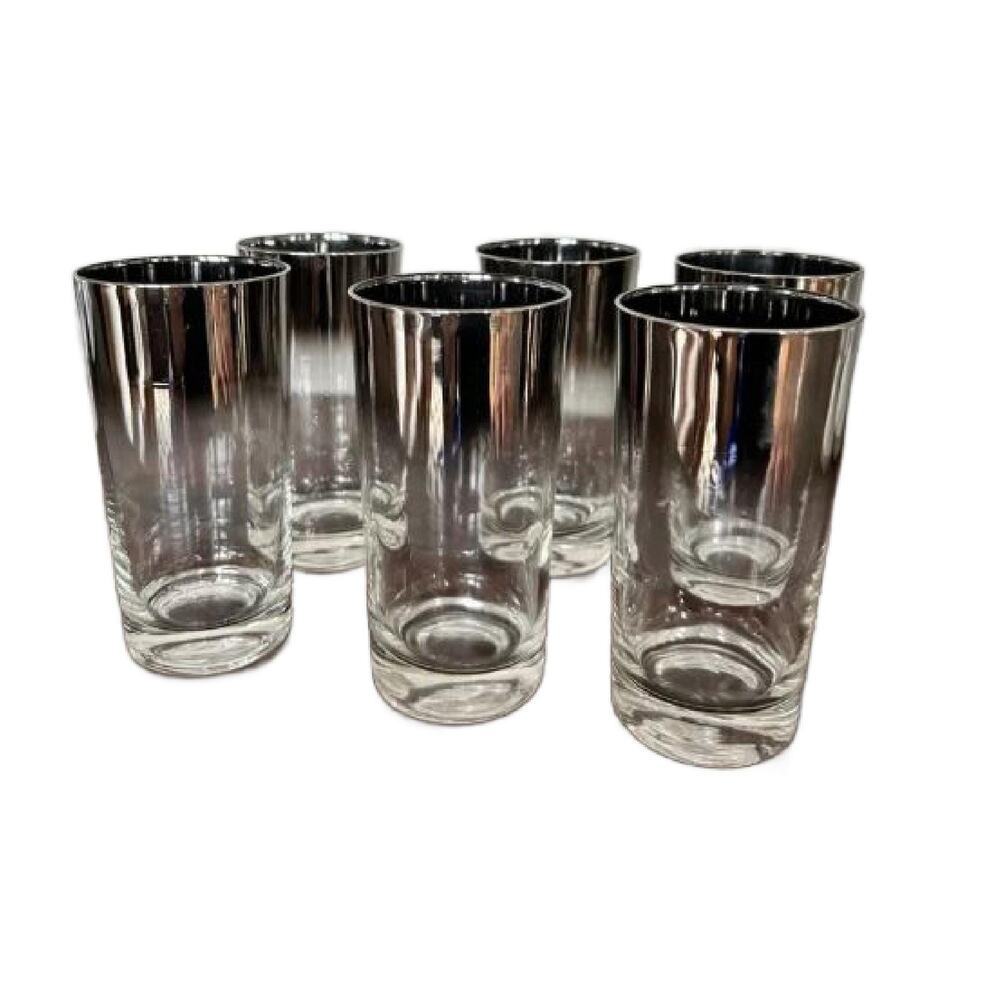 Mercury Fade Dorothy Thorpe Mad Men Highball Tumblers 1960s